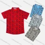 Wholesale Boy's Casual Allover Print Short Sleeve Shirt preview