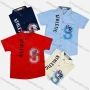 Wholesale Boy's Casual Letter Print Short Sleeve Shirt preview