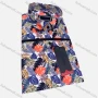 Wholesale Men's Casual Collared Long Sleeve Leaf Print 100%Cotton Shirt preview