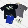 Wholesale Men's Casual Round Neck Short Sleeve Letter 100%Cotton T-shirt preview