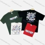 Wholesale Men's Casual Round Neck Short Sleeve Letter 100%Cotton T-shirt preview