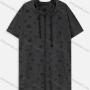 Wholesale Men's Fashion Short Sleeve Distressed Zip Up Drawstring Hoodie preview
