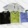Wholesale Men's Short Sleeve Letter Print Polo Shirt preview