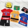 Wholesale Boy's Casual Letter Print Round Neck Short Sleeve Tee & Shorts 2 Piece Set preview