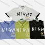 Wholesale Men's Short Sleeve Letter Print Polo Shirt preview
