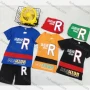 Wholesale Boy's Casual Letter Print Round Neck Short Sleeve Tee & Shorts 2 Piece Set preview