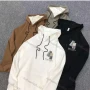 Wholesale Men's Casual Drawstring Long Sleeve Kangaroo Pocket Hoodie preview