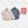 Wholesale Boys' Casual Collared Long Sleeve Pocket Plaid Print Shirt preview