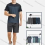 Wholesale Men's Athletic Short Sleeve Colorblock Running T-shirts preview