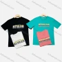 Wholesale Men's Casual Round Neck Short Sleeve Letter 100%Cotton T-shirt preview