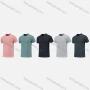 Wholesale Men's Casual & Sporty Quick Dry Plain Round Neck Short Sleeve Athletic Tee 2818# preview