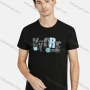 Wholesale Men's Casual Crew Neck Short Sleeve Letter Graphic T-shirts preview