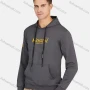 Wholesale Men's Casual Long Sleeve Embroidery Letter Print Drawstring Hooded Sweatshirts preview