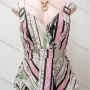 Wholesale Women's Casual Striped Wrap V Neck Adjustable Straps Cami Top preview