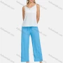 Wholesale Women's Casual Plain V Neck Cami Top & Drawstring Pants 2-piece Set preview