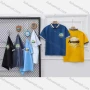 Wholesale Boy's Casual Letter Print & Graphic Striped Trim Short Sleeve Polo Shirt preview