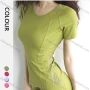 Wholesale Women's Sporty Crew Neck Quick Dry Breathable Slim Fit T-shirt preview