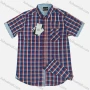 Wholesale Men's Casual Plaid Print Short Sleeve Shirt preview