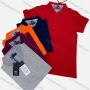 Wholesale Men's Cotton Basics Plain Short Sleeve Polo Shirt preview