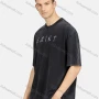 Wholesale Men's Hip Hop Crew Neck Short Sleeve Loose Fit Letter T-shirt preview