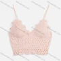 Wholesale Women's Sexy Plain Guipure Lace Camisoles With Built-in Bra preview