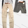 Wholesale Men's Casual Plain Drawstring Multiple Pockets Ankle Length Jogger preview