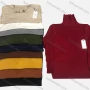 Wholesale Men's Casual Plain Turtleneck Long Sleeve Sweater preview