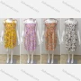 Wholesale Girls Causal Square Neck Sleeveless Tie Side Floral Print Ruched Short Cami Dress preview