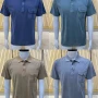 Wholesale Men's Casual Short Sleeve Button Front Plain Polo Shirts preview