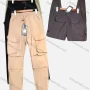 Wholesale Men's Casual Plain Drawstring Multiple Pockets Ankle Length Jogger preview