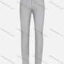Wholesale Men's Casual Plain Straight Leg Ankle Length Elastic Twill Pants preview