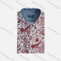 Wholesale Men's Casual Short Sleeve Allover Print Button Down Shirt SUKS020-1# preview