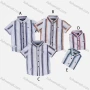 Wholesale Boys' Casual Collared Short Sleeve Striped Shirt preview