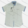 Wholesale Men's Casual Plain Short Sleeve Patch Pocket Shirt preview