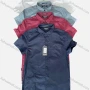 Wholesale Men's Casual Collared Short Sleeve Button Down Plain Shirt preview