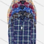 Wholesale Men's Casual Collared Long Sleeve Button Down Plaid Print Shirt preview