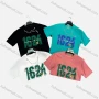 Wholesale Men's Casual Crew Neck Short Sleeve Metal Chain 100%Cotton T-shirt preview