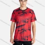 Wholesale Men's Sporty Crew Neck Breathable Geo Print Quick Drying T-shirts preview
