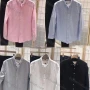 Wholesale Men's Casual Plain Long Sleeve Shirt preview