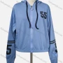 Wholesale Women's Casual Hooded Full Zip Long Sleeve Hoodies preview