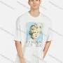 Wholesale Men's Hip Hop Crew Neck Short Sleeve Loose Fit Graphic Letter T-shirt preview