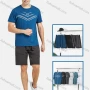 Wholesale Men's Athletic Short Sleeve Breathable Running T-shirts preview