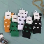 Wholesale Women's Breathable Cushioned Floral Print Crew Socks preview