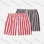 Wholesale Men's Vacation Striped Drawstring Beach Shorts preview