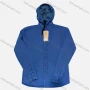 Wholesale Men's Casual Plain Patch Pocket Long Sleeve Hooded Denim Shirt preview