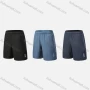 Wholesale Men's Athletic Plain Workout Elastic Waist Shorts 11021# preview
