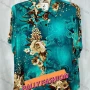 Wholesale Women's Vintage Short Sleeve Floral Print Button Down Shirts preview