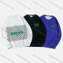 Wholesale Men's Casual Checkerboard Letter Print Long Sleeve Oversized Sweatshirts preview