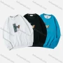 Wholesale Men's Casual Letter Print Long Sleeve Oversized Sweatshirts preview