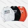 Wholesale Men's Casual Letter Print Long Sleeve Oversized Sweatshirts preview